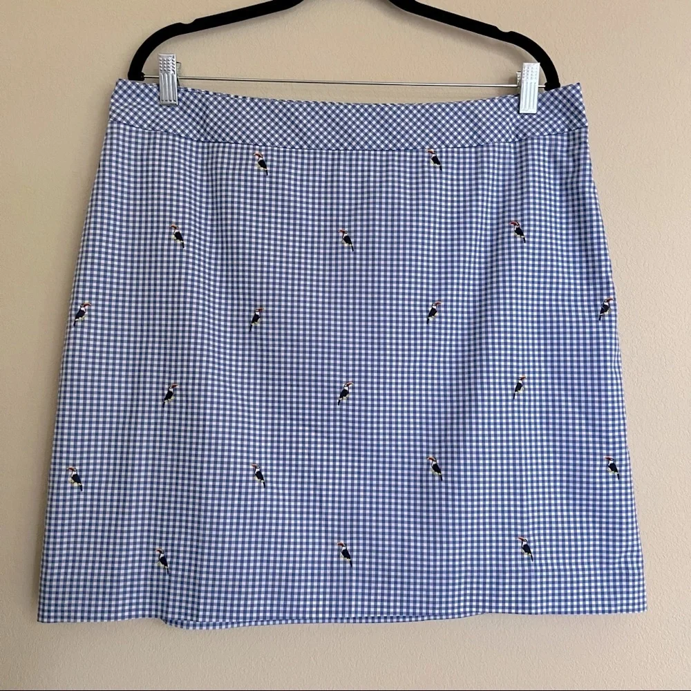 Talbots gingham cotton